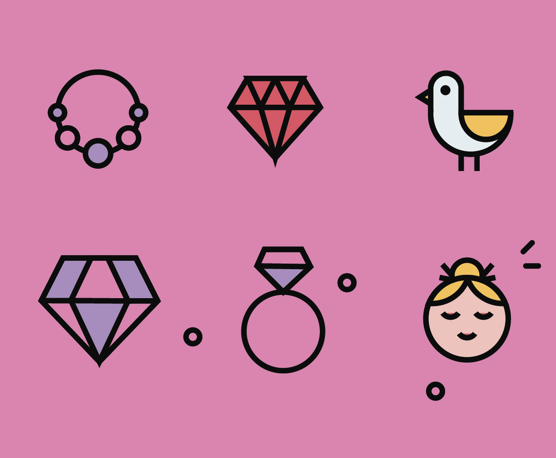 Casamento Vector Pack 7