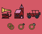 Casamento Vector Pack 3
