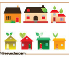 Eco House Graphics Set