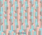 3D Cubes Vector Background