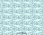 Outline Geometric Pattern