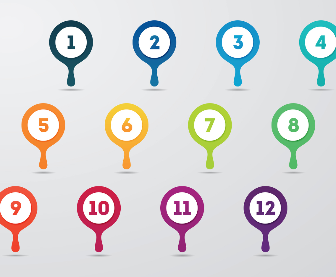 Free Bullet Points Vector