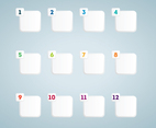 Free Bullet Points Vector