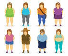 Fat Women Set