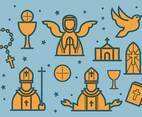 Eucharist Vintage Icon