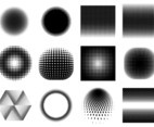 Free Halftone Gradient Vectors