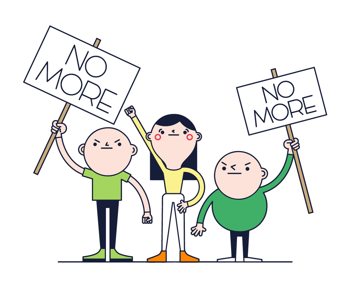 Free Protest Vector