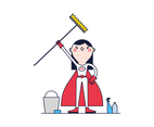Free Super Mom Vector