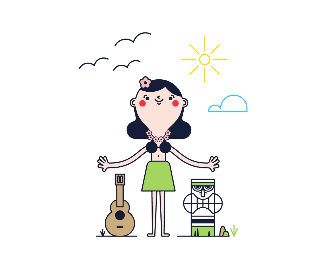 Free Hawaii Vector