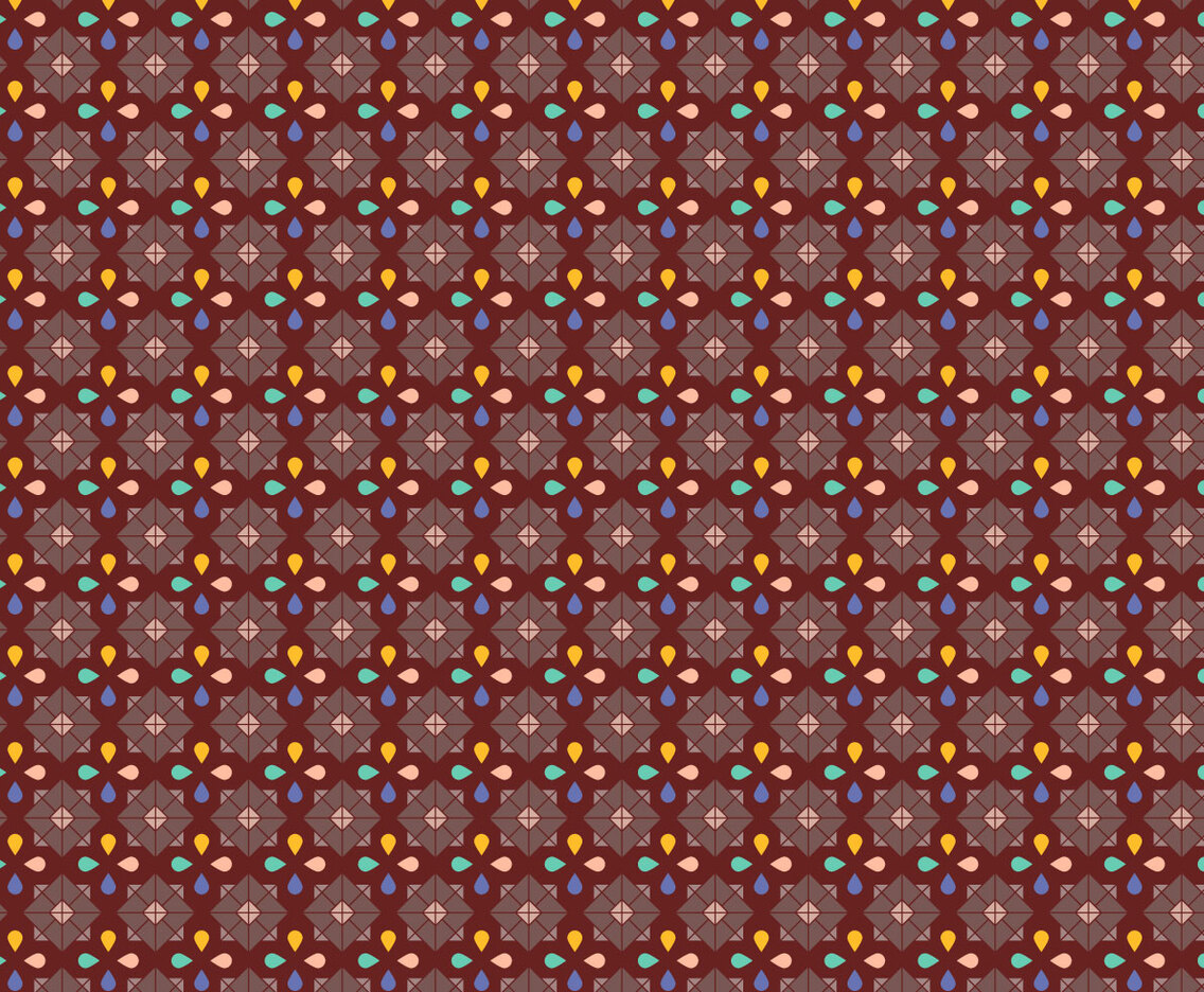 Petal Mosaic Pattern
