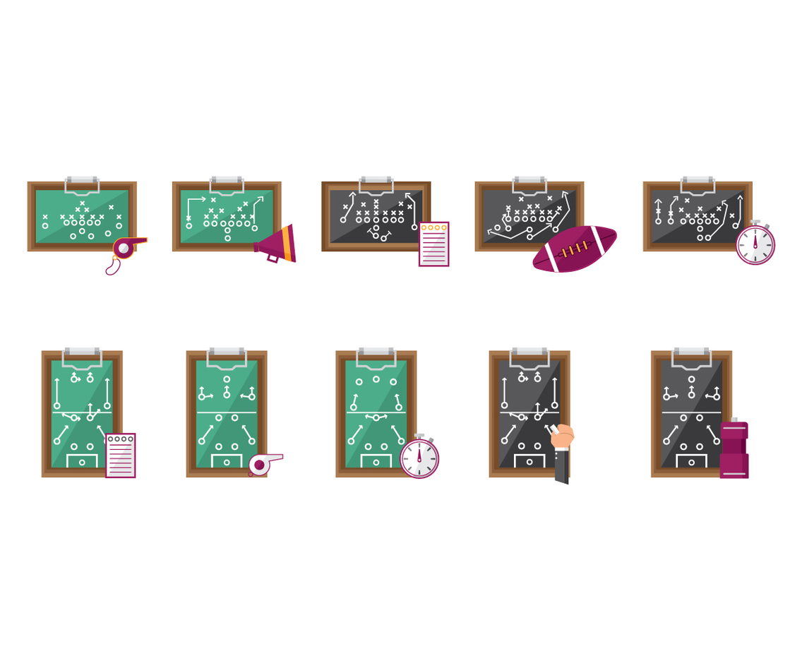 Free Playbook Vectors
