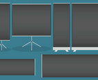 Black Roll Up Displays