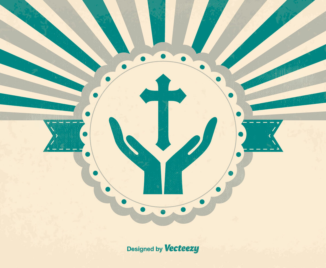 Religious Style Retro Background