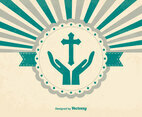 Religious Style Retro Background