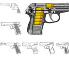 Handguns Graphics Set