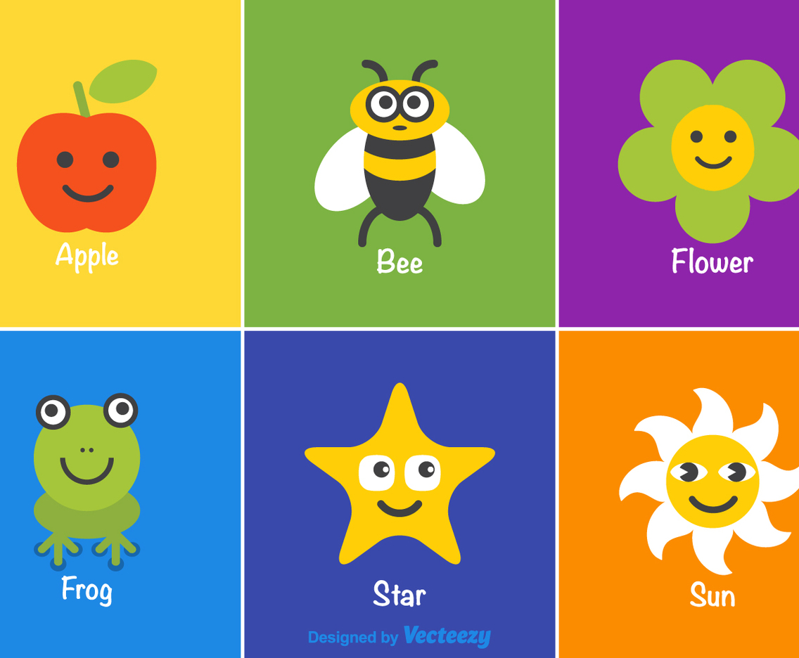 Free Vector Cartoon Kids Stuff