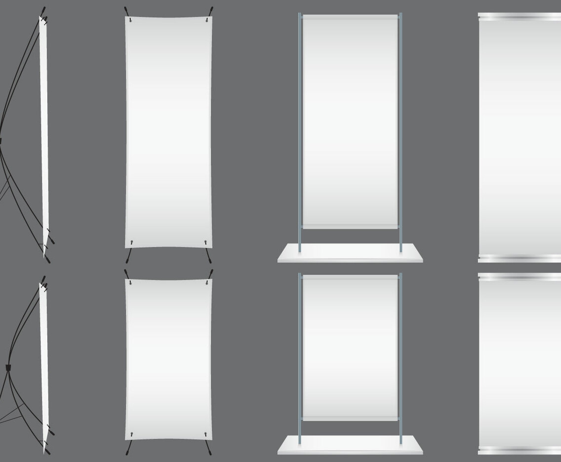Blank Kakemonos