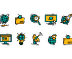 INTERNET EXPLORER ICON VECTOR