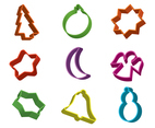Vector Cookie Cutter Set
