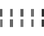 Free Seamless Tire Mark Vectors