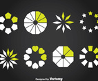 Preloader Element Set Vector