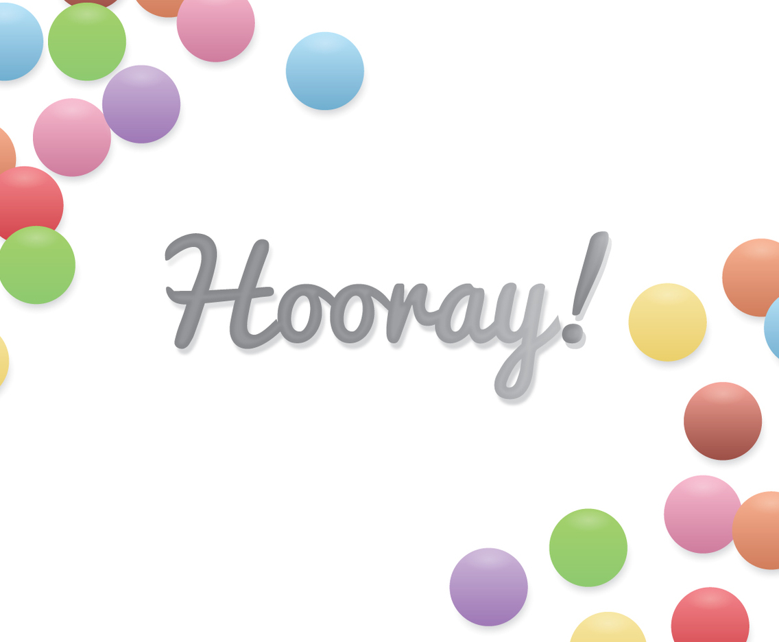 Hooray! Background
