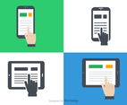 Free Ereader Vector Icons