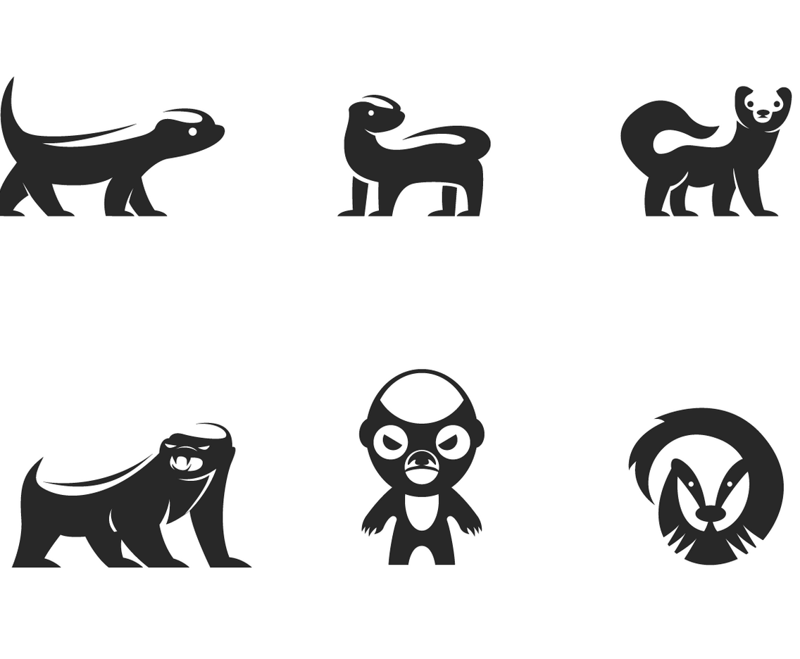Free Honey Badger Logo Vector