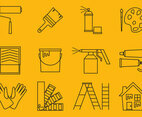 Painting Line Icons