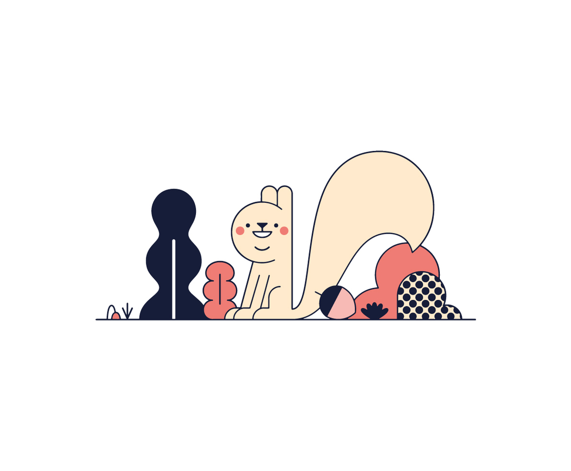 Free Squirrel Vector