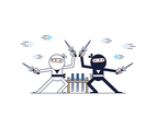 Free Ninjas Vector