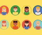 Free Kids Vector Avatars