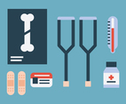 Broken Bone Vector Elements