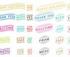 Decorated Words