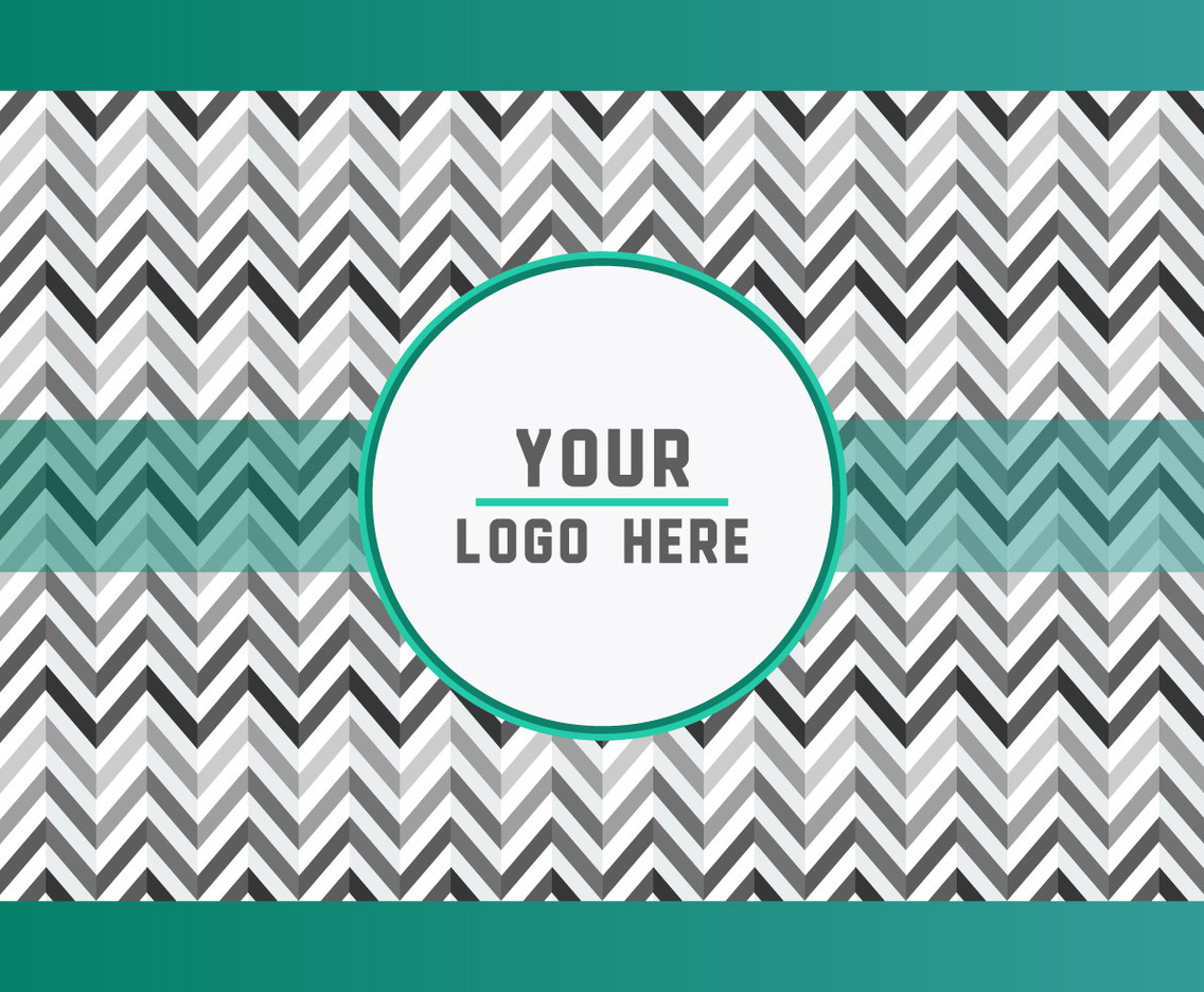 Free Gray Geometric Logo Background