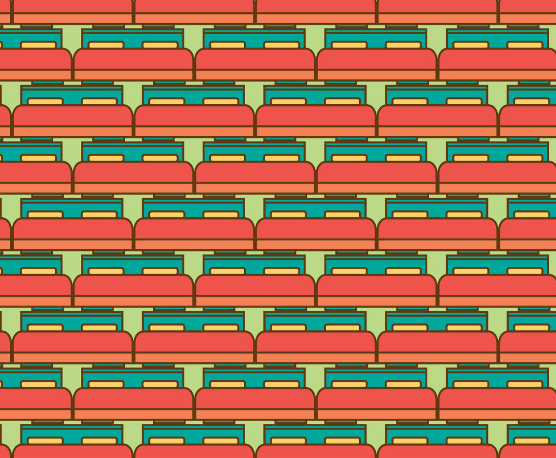 Free Mattress Vector Pattern Illustration