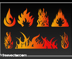 Flames Vector Graphics