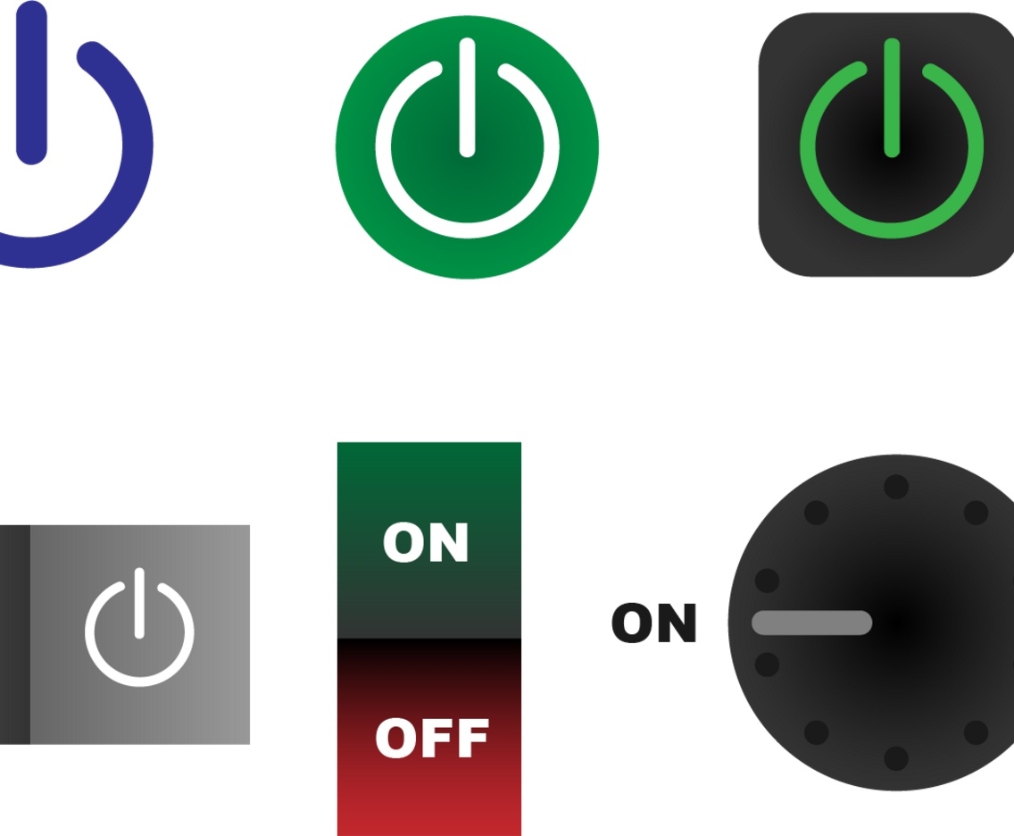 On Off Button Vectors Vector Art & Graphics | freevector.com