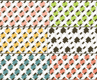 Classic vector pattern set