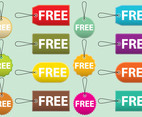 Free Labels Vectors