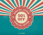 Retro Sale Background