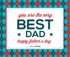 Happy Father's Day Illustration