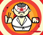 Sushi Master Cartoon