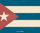 Retro Old Cuba Flag