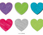 Sketchy Heart Set