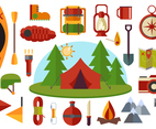 Flat Mountaineer Vectors