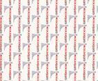 Free Vector Watercolor Hatchet Pattern