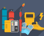 Welding Vector Elements