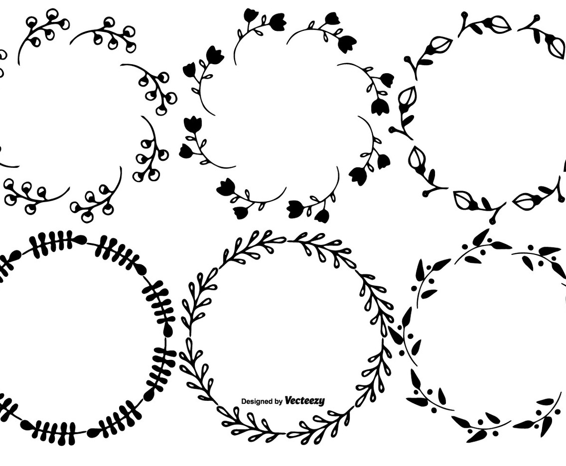 Cute Hand Drawn Frame Set