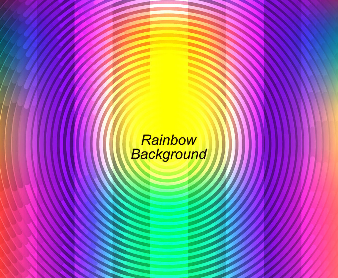 Free Vector Colorful Rainbow Background